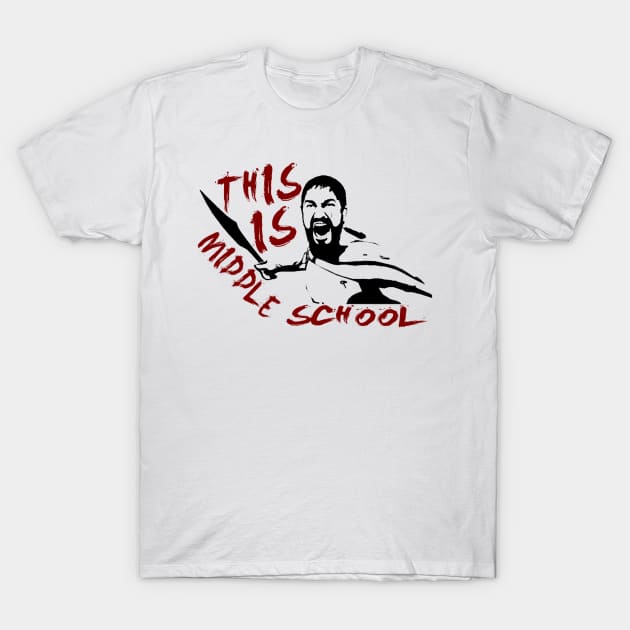 This is Middle School T-Shirt by hauntedgriffin